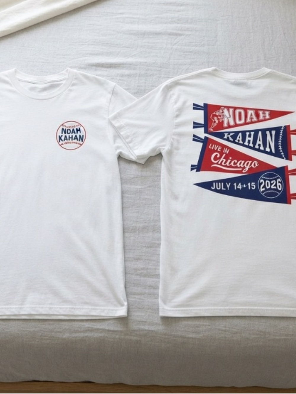 Noah Kahan live in Chicago T-Shirt